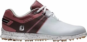 Footjoy Pro SL Sport White/Black/Burgundy 37 Damen Golfschuhe