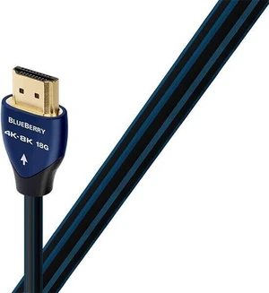 AudioQuest Blueberry 1 m Blau-Schwarz Hi-Fi-Videokabel