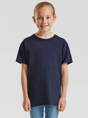 Navy T-shirt for kids Original Fruit of the Loom