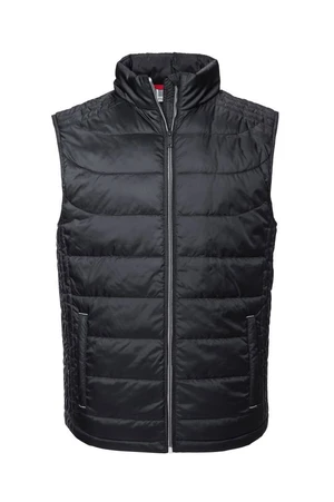 Black Men's Vest Nano Bodywarmer Russell