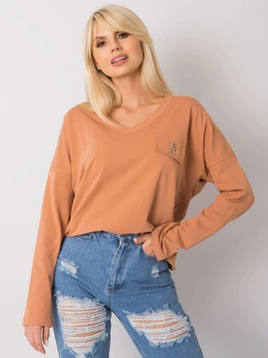 Blouse-FA-BZ-7384.29X-light brown