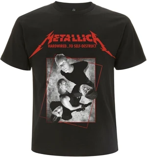 Metallica T-Shirt Hardwired Band Concrete Unisex Black M