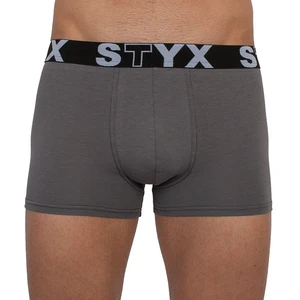 Men's boxers Styx sports rubber dark gray