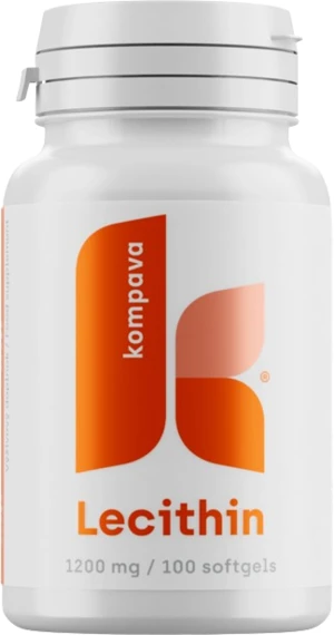 KOMPAVA Lecitín 1200 mg 100 kapsúl