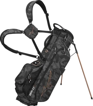 Mizuno BR-D3 25 Sacca da golf con cavalletto Black Camo/Copper