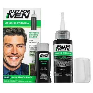 Just For Men Autostop Hair Colour Szampon koloryzujący dla mężczyzn H45 Dark Brown Black 35 g