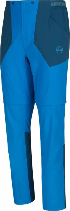 La Sportiva Rowan Zip-Off M Electric Blue/Storm Blue XL Pantalones para exteriores