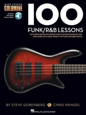 Hal Leonard 100 Funk/R&B Lessons Bass Note