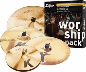 Zildjian KC0801W K Custom Worship 14/16/18/20 Juego de platillos