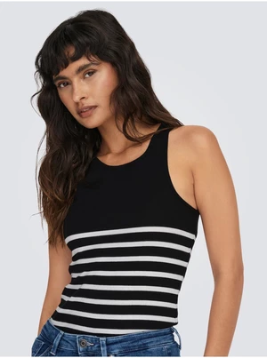 Black Women's Striped Tank Top ONLY Kenya