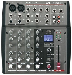 Phonic AM220P Mixer analog