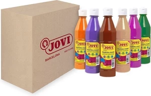 Jovi Tempera Paint Set Un set di colori a tempera Mescolare 6 x 500 ml