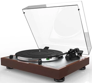 Thorens TD 402 DD Walnut-Gloss Tocadiscos Hi-Fi