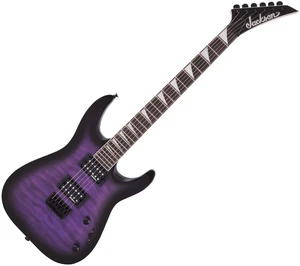 Jackson JS Series Dinky Arch Top JS32Q DKA HT AH Transparent Purple Burst Guitare électrique