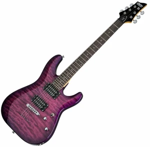 Schecter C-6 Plus Electric Magenta Guitare électrique