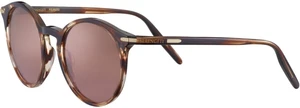 Serengeti Leonora Shiny Striped Brown/Polarized Drivers Gradient Gafas Lifestyle