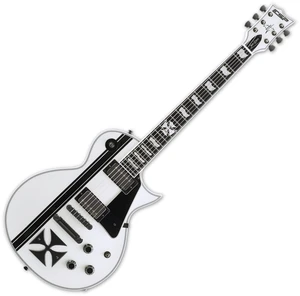 ESP Iron Cross James Hetfield Snow White Guitarra eléctrica