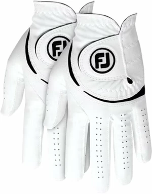 Footjoy Weathersof Golf (2 Pack) White/Black XL Rękawiczki męskie