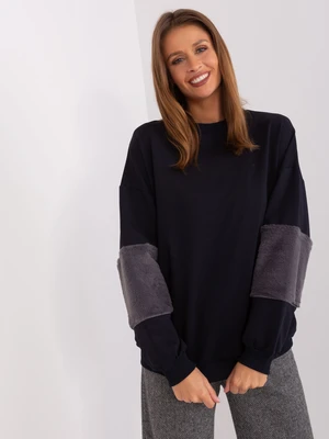 Sweatshirt-FA-BL-8903.26-navy blue