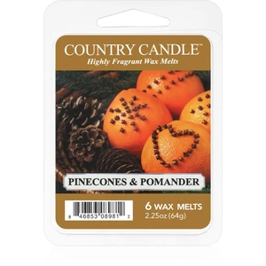 Country Candle Pinecone & Pomander vosk do aromalampy 64 g