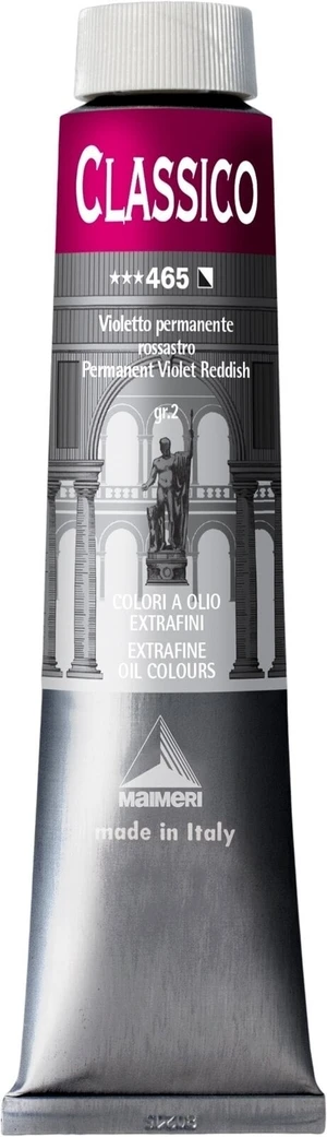 Maimeri Classico Pittura a olio Permanent Violet Reddish 200 ml 1 pz