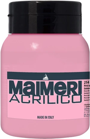 Maimeri Acrilico Colori acrilici Quinacridone Rose Light 214 500 ml 1 pz