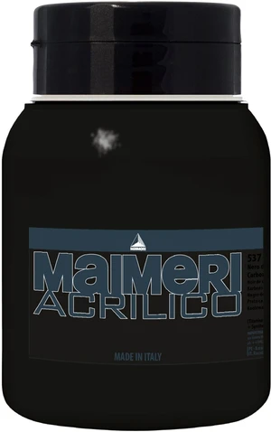 Maimeri Acrilico Acrylfarbe Carbon Black 537 1000 ml 1 Stck