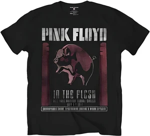 Pink Floyd T-shirt In the Flesh Unisex Black XL