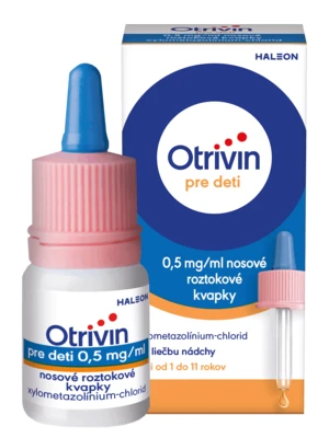 OTRIVIN nosové kvapky pre deti na upchatý nos 10 ml