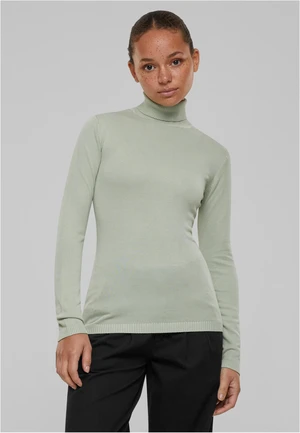 Women's knitted turtleneck softsalvia