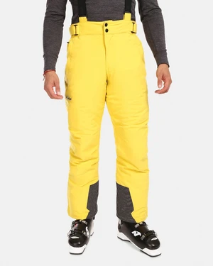 Men's ski pants KILPI MIMAS-M Yellow