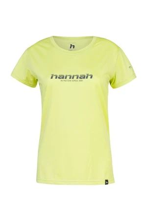 Women's functional T-shirt Hannah SAFFI II sunny lime