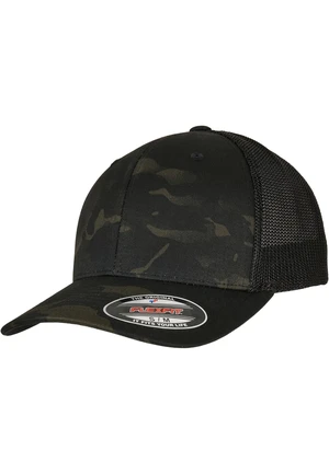 Multicam Trucker Mesh Cap multicam black