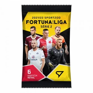 Sportzoo Futbalové karty Fortuna Liga 2021-22 Retail Balíček 2. seria