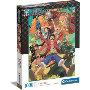 Clementoni - Puzzle 1000 Attack on Titans One Piece