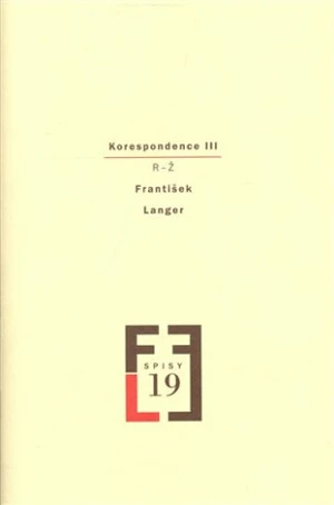 Korespondence III - František Langer