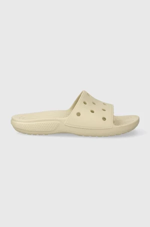 Šľapky Crocs Classic Sandal dámske, béžová farba, 206121