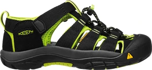 Keen Newport H2 K Black/Lime Green US 10 Kids' Sandals