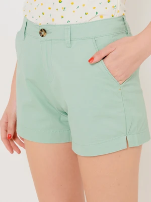 Light Green Shorts CAMAIEU