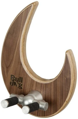 Bulldog Music Gear Wall Dragon Walnut Supporto muro per chitarra