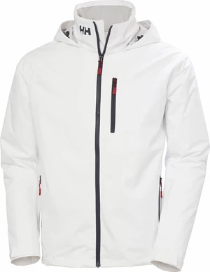 Helly Hansen Crew Hooded Midlayer Jacket 2.0 Bunda White 2XL