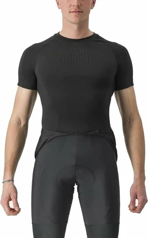 Castelli Core Seamless Base Layer Short Sleeve Acoperitori-Lenjerie funcțională Black L/XL