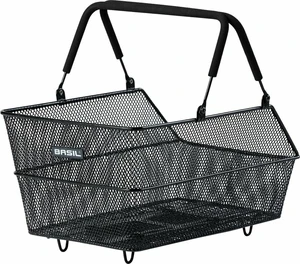 Basil Cento MIK Bicycle Basket Rear Coș pentru bicicletă Black