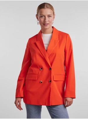 Orange Women's Oversize Jacket Pieces Thelma - Women's