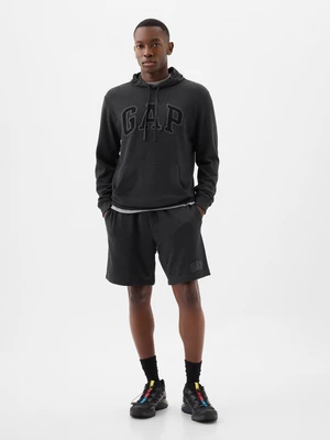 Black men's tracksuit shorts GAP