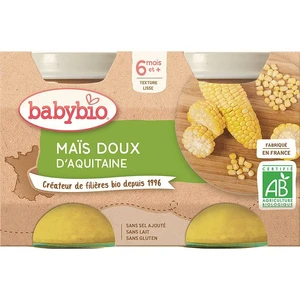 BABYBIO Sladká kukuřice 2x130 g