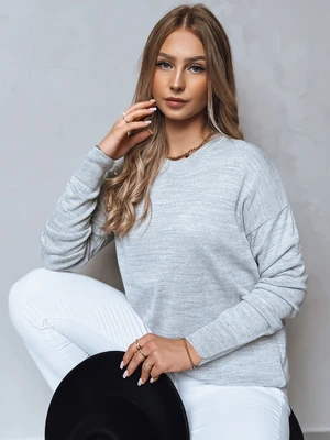 MOLLY ladies sweater light gray Dstreet