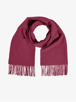 Dark pink ladies scarf VILA Luz - Ladies