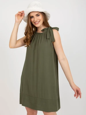 Khaki viscose sundress OCH BELLA