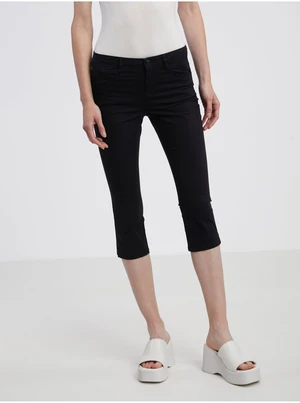 Black Womens Capri Trousers CAMAIEU - Ladies